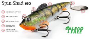MOLIX SPIN SHAD 160