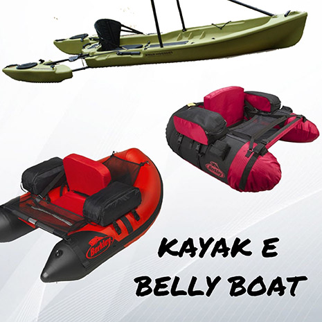 KAYAK E BELLY BOAT